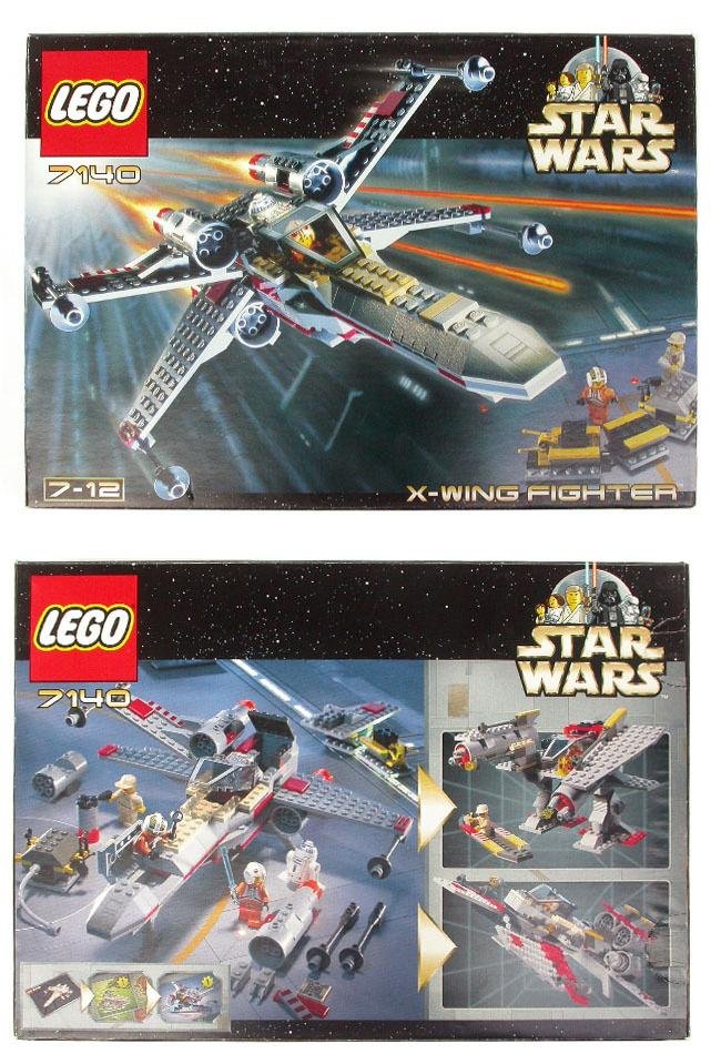 lego x wing fighter instructions 7140