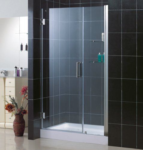 hinged shower door installation instructions