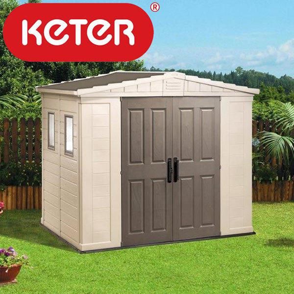 keter plastic shed assembly instructions