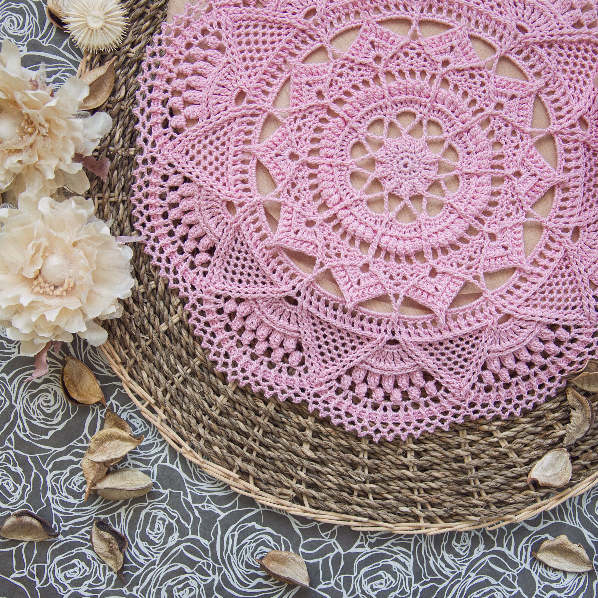 free crochet doily patterns with written instructions