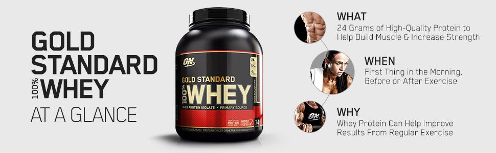 gold standard whey protein instructions