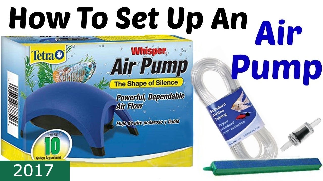 tetra whisper air pump instructions