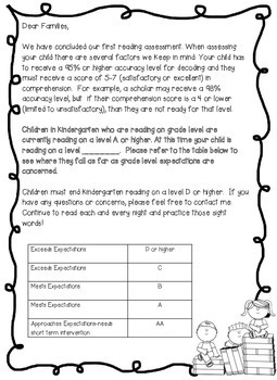 fountas and pinnell instructional level expectations for reading