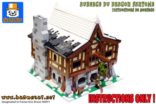 how to build a lego castle instructions