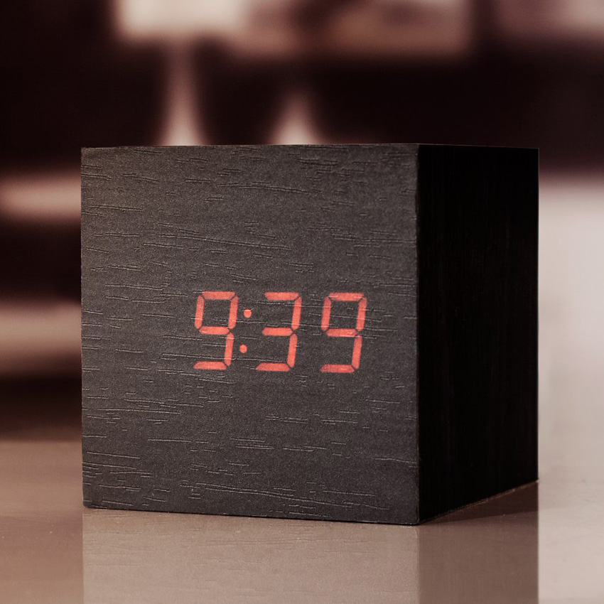 wood cube clock instructions