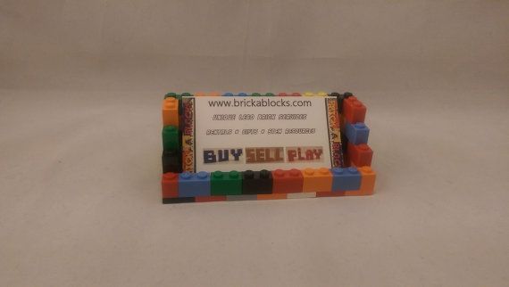 lego business card holder instructions