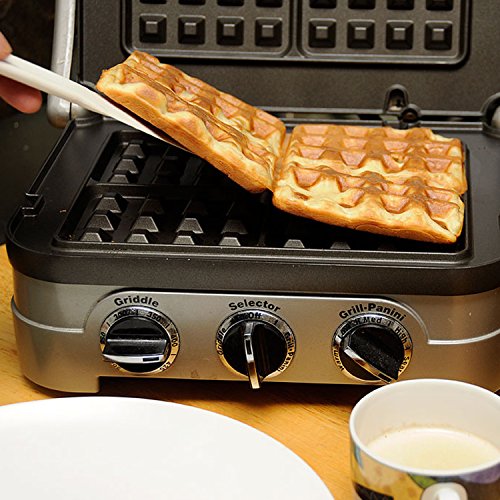 cuisinart griddler waffle instructions