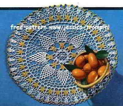 free crochet doily patterns with written instructions
