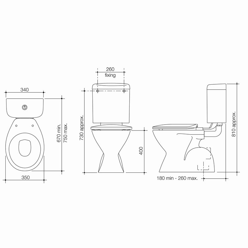 estilo toilet cistern instructions