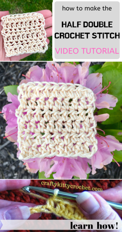 half double crochet stitch instructions