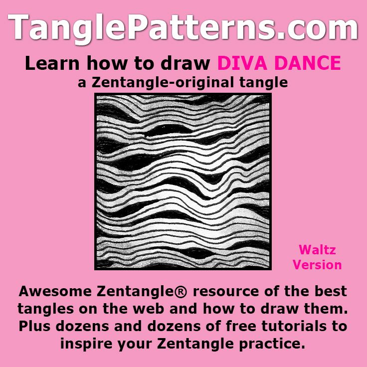 how to zentangle instructions