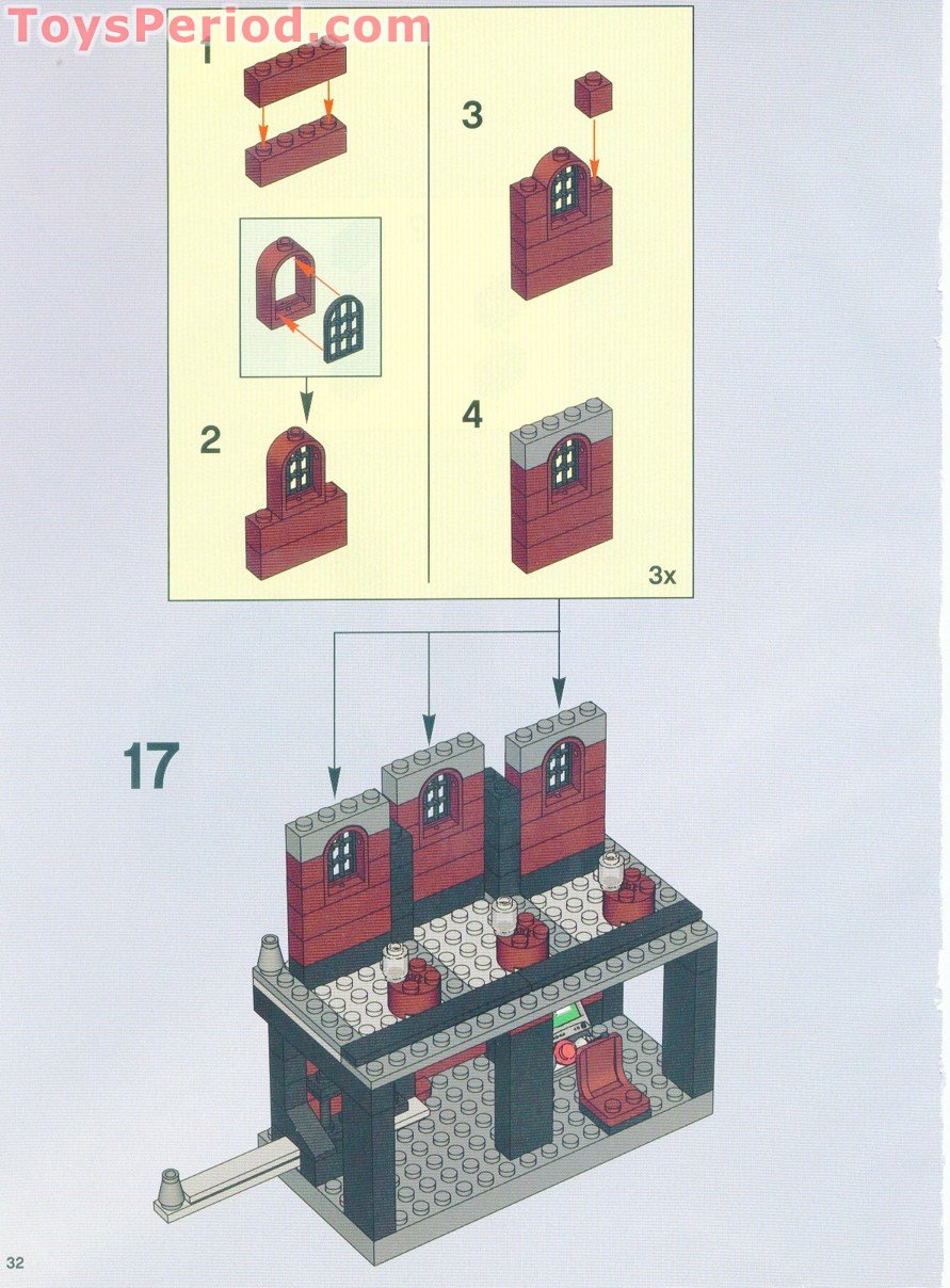 lego arkham asylum instructions