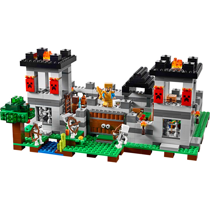 lego minecraft the fortress instructions