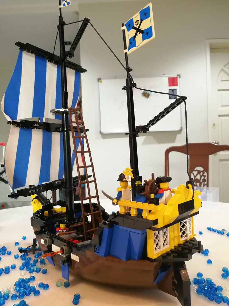 lego pirate ship instructions 6274